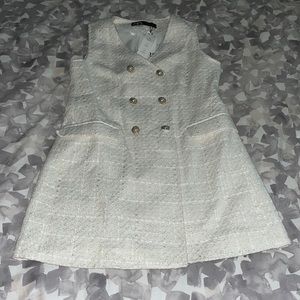 ZARA tweed never worn with tags dress! Size Medium!